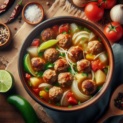 Image of Sopa De Albondigas Mexican Meatball Soup