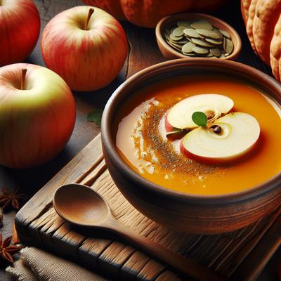 Image of Sopa De Calabaza Y Manzana Pumpkin Apple Soup