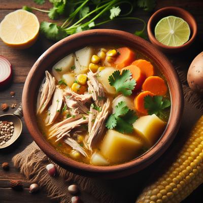 Image of Sopa De Pollo Central South American Chicken Soup