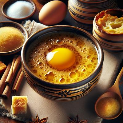 Image of Sopa Dourada Portuguese Christmas Golden Soup