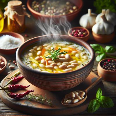 Image of Sophisticated White Bean Soup