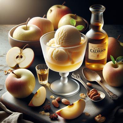 Image of Sorbets De Pommes Calvados Apple Sherbet W Calvados