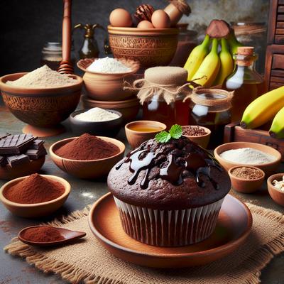 Image of Sorta Healthy Chocolate Cake or Muffins
