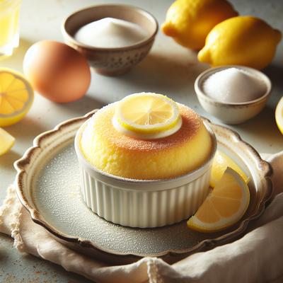Image of Souffle Milanaise Cold Lemon Souffle