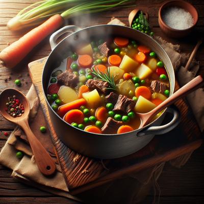 Image of Soul Warming Veggie Beef Soup