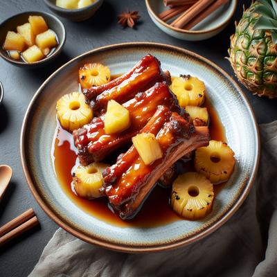 Image of Soulfully Good Pork Spareribs with Pineapple and Ginger