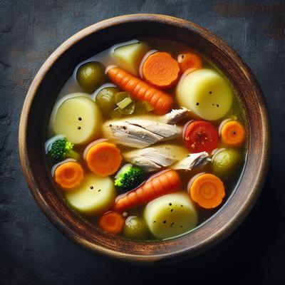 Image of Soup Vegetable or Chicken Vegetable No Salt Added