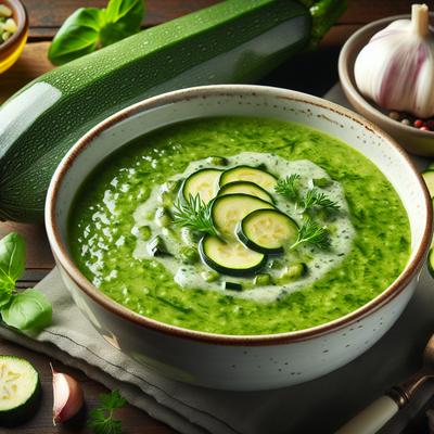 Image of Soupe a La Courgette Zucchini Soup