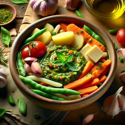 Image of Soupe Au Pistou Provenal Vegetable Soup