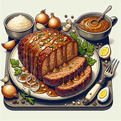 Image of Souper Easy Meatloaf and Gravy
