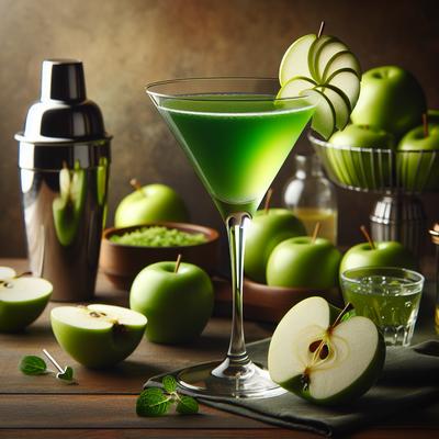 Image of Sour Apple Martini