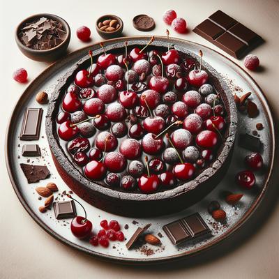 Image of Sour Cherry Chocolate Torte