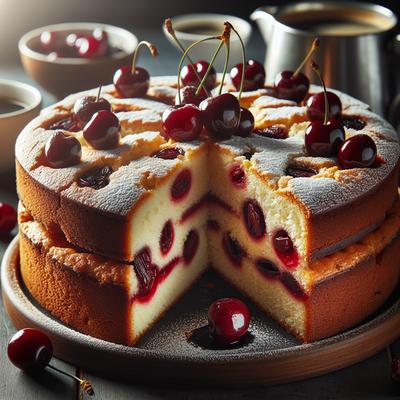 Image of Sour Cherry Coffee Cake