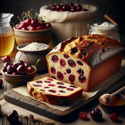 Image of Sour Cherry Tea Bread