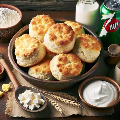 Image of Sour Cream and 7 Up Biscuits