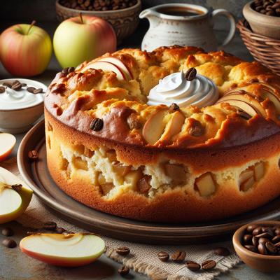 Image of Sour Cream and Apple Coffee Cake