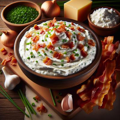 Image of Sour Cream and Bacon Dip