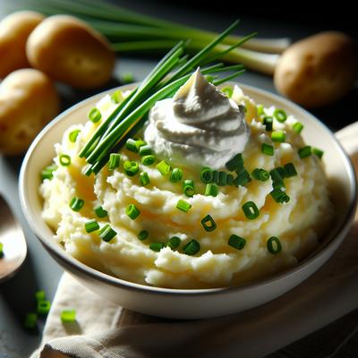 Image of Sour Cream and Chives Whipped Potatoes