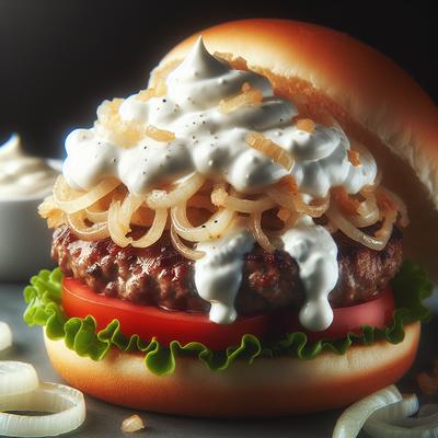 Image of Sour Cream and Onion Burgers