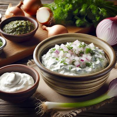 Image of Sour Cream and Onion Dip from Scratch