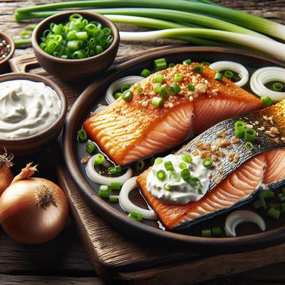Image of Sour Cream and Onion Salmon