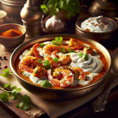 Image of Sour Cream and Shrimp Curry