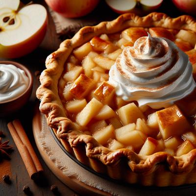 Image of Sour Cream Apple Pie