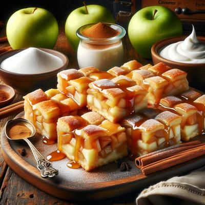 Image of Sour Cream Apple Squares