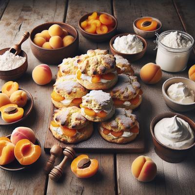 Image of Sour Cream Apricot Scones