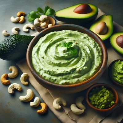 Image of Sour Cream Avocado Dip Vegan