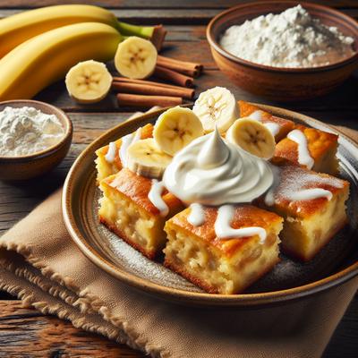 Image of Sour Cream Banana Bars