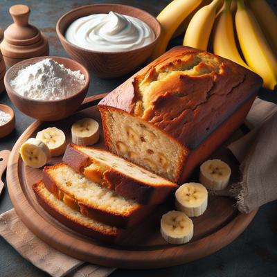 Image of Sour Cream Banana Bread