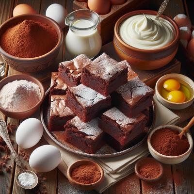 Image of Sour Cream Brownies