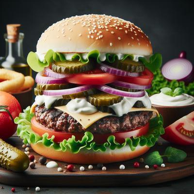 Image of Sour Cream Burgers