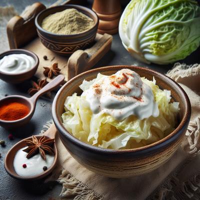 Image of Sour Cream Cabbage