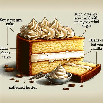Image of Sour Cream Cake Filling