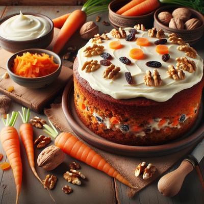 Image of Sour Cream Carrot Cake