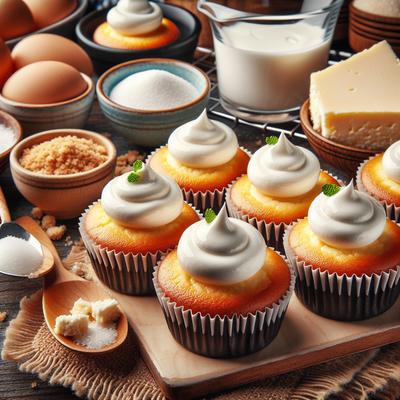 Image of Sour Cream Cheesecake Cupcakes
