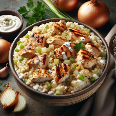 Image of Sour Cream Chicken Risotto