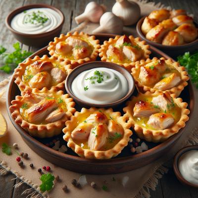 Image of Sour Cream Chicken Tarts