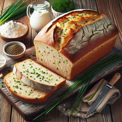 Image of Sour Cream Chive Bread Bread Machine