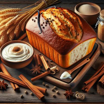 Image of Sour Cream Cinnamon Vanilla Bread Abm
