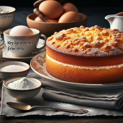 Image of Sour Cream Coffee Cake Low Fat