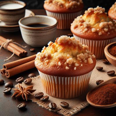 Image of Sour Cream Coffee Cake Muffins