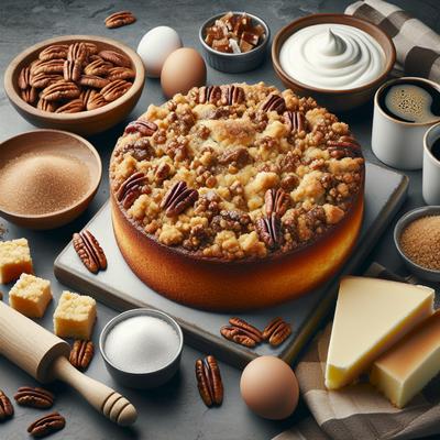 Image of Sour Cream Coffee Cake with Brown Sugar Pecan Streusel Atk