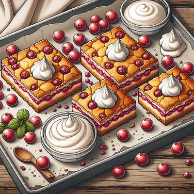 Image of Sour Cream Cranberry Bars