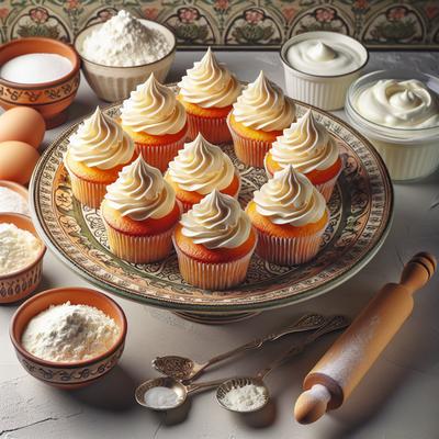 Image of Sour Cream Cupcakes