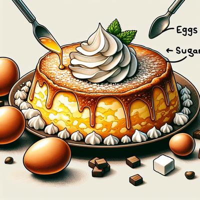 Image of Sour Cream Dessert Omelet