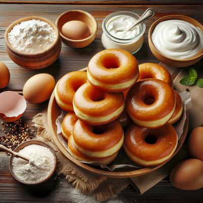 Image of Sour Cream Donuts