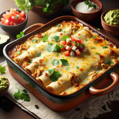 Image of Sour Cream Enchilada Casserole